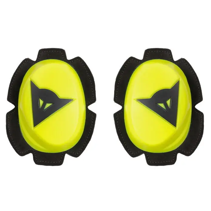 Sleva Dainese KNEE PISTA kolenní slidery fluo-žluté/černé