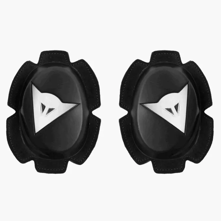 Dainese KNEE PISTA kolenní slidery černé/bílé Autentický