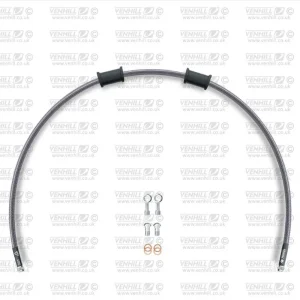 Hadice zadní brzdy Venhill POWERHOSEPLUS BMW-11006RS (1 hadice v sadě) Průhledné hadice, nerezové koncovky Jen Po Omezenou Doba