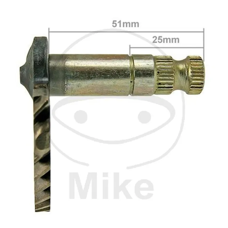 Hřídel startovací páky JMT 51mm/25mm Hit Sezóny