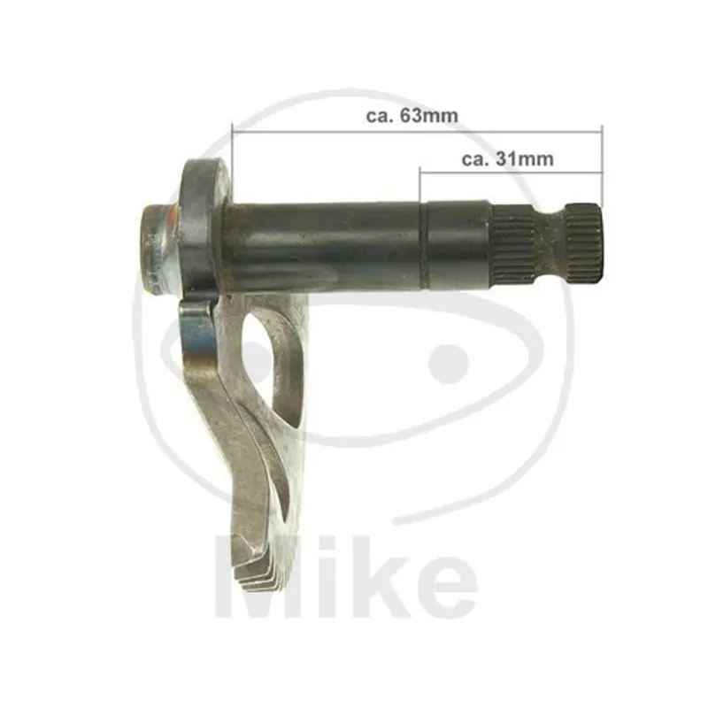Hřídel startovací páky JMT 63mm/31mm Top Prodej
