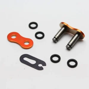 Novinka Závlačková spojka řetězu EK 520 SRX2 SKJ Metalická oranžová