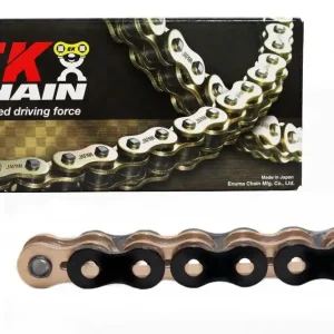 Must-Have QX-kroužkový řetěz OEM kvality EK 520 MVXZ2 106 L černý/zlatý/zlatý