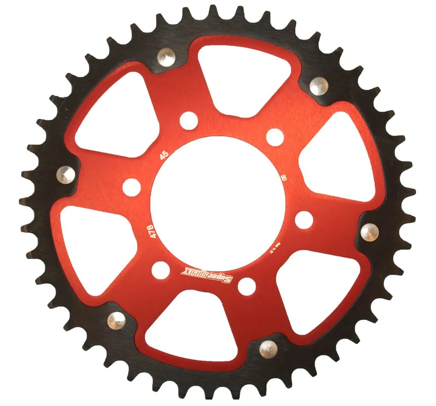 Řetězová rozeta SUPERSPROX STEALTH RST-478:45-RED červená 45 zubů, 520 Koupit Online