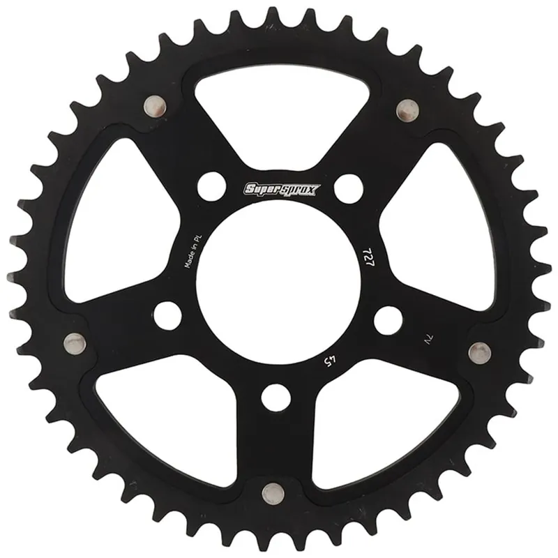 Řetězová rozeta SUPERSPROX STEALTH RST-727:45-BLK černý 45 zubů, 525 Top Prodej