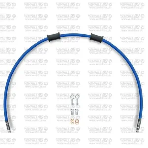 Akce Hadice přední brzdy sada Venhill POWERHOSEPLUS DUC-7013FS-SB (1 hadice v sadě) modré hadice, nerezové koncovky