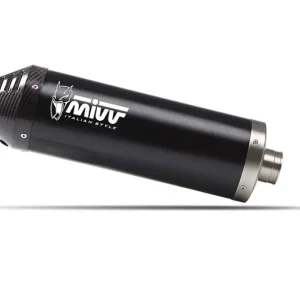 Aktuální Koncovka výfuku MIVV OVAL KO.002.LVC Černý s uhlíkovou koncovkou