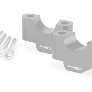 Zvýšení řidítek PUIG 22530P stříbrná height 30mm, d 29mm Autentický